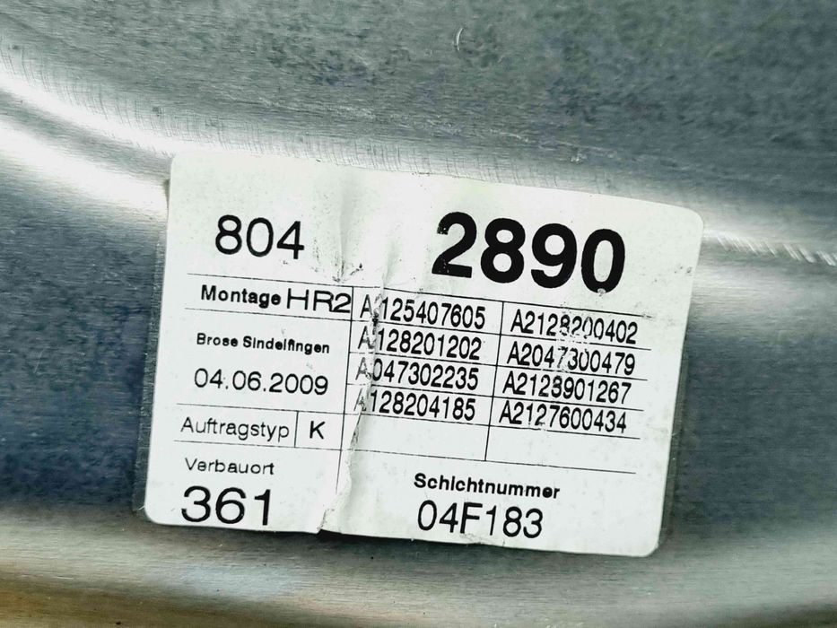 Macara electrica geam dreapta spate Mercedes Clasa E (W212) AMG [Fabr