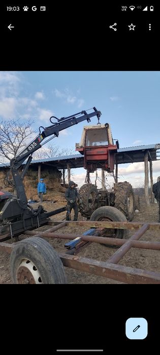 Macara camion hiab 035-2 2500 kg