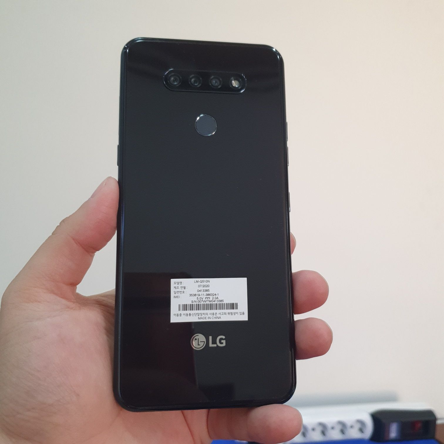 Lg q51 korea holati ideal 64 gb rangi qora