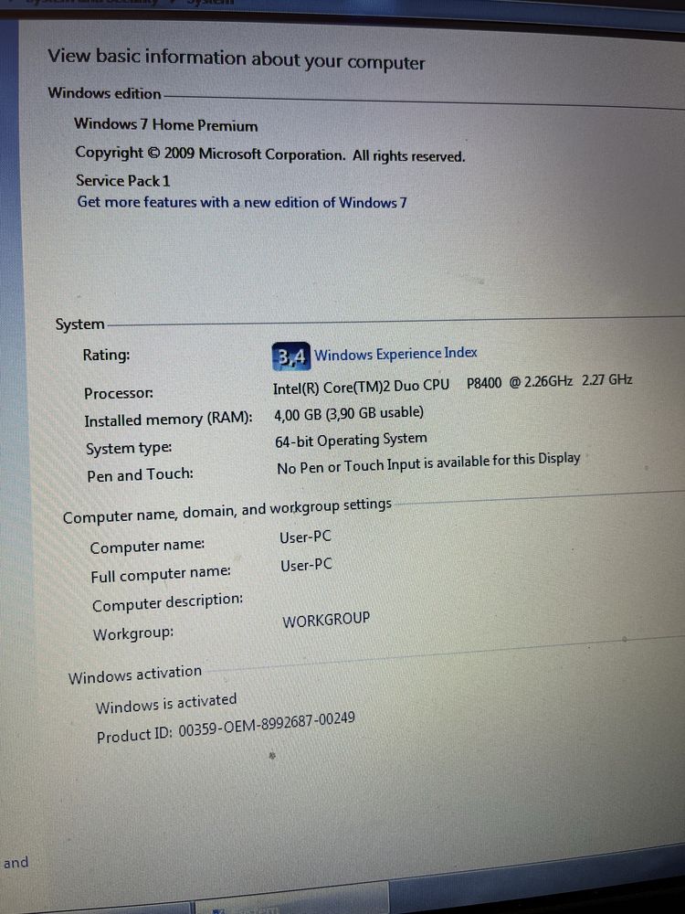 Laptop Lenovo Thinkpad T500