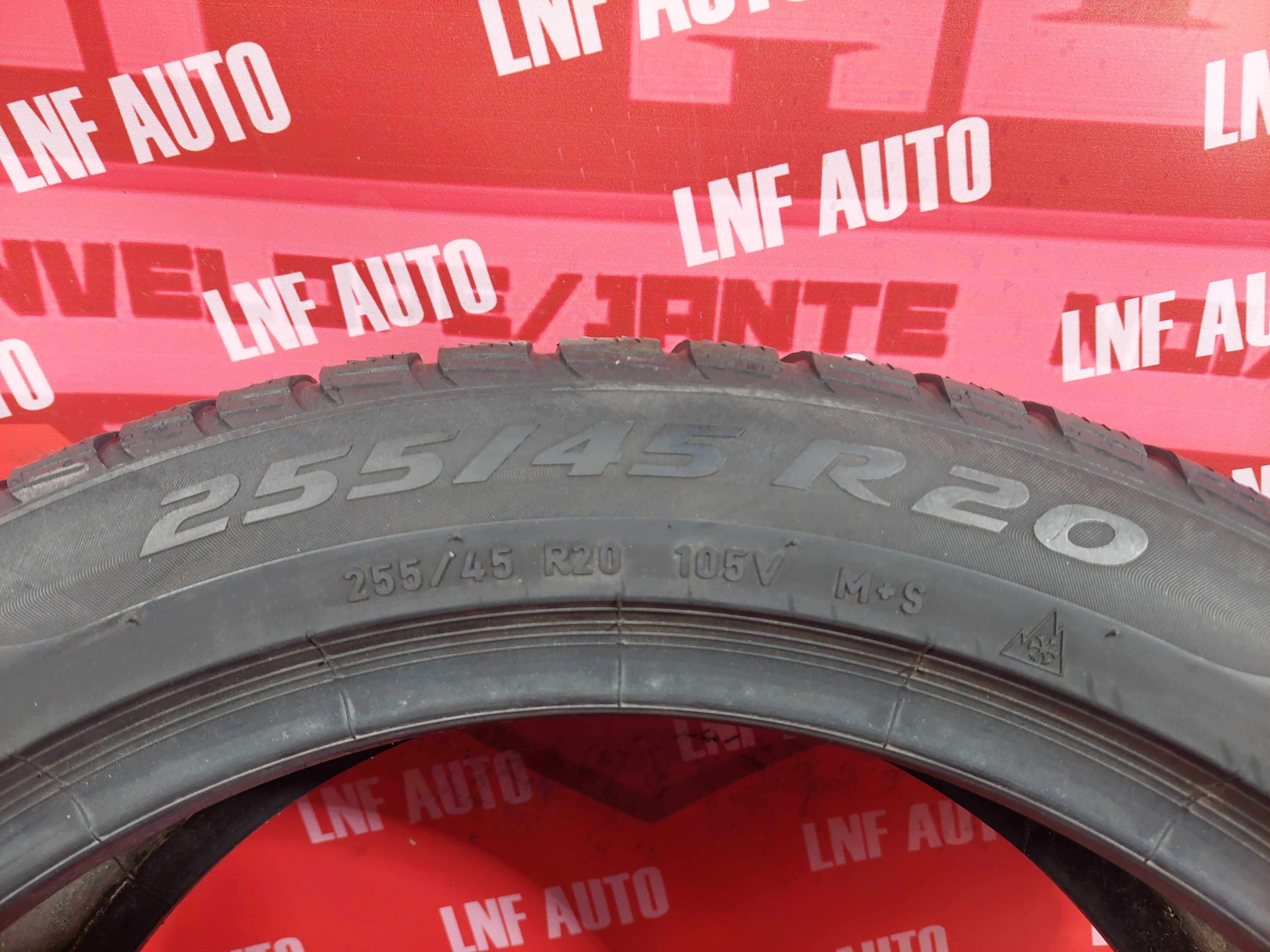 1 Anvelopa de IARNA - 255/45/20 - PIRELLI - 6.7 MM - DOT 2019 RFT !