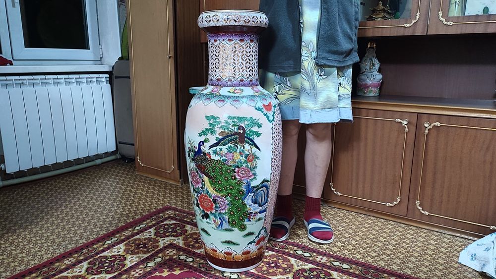 Ваза 93см китайская ручная работа