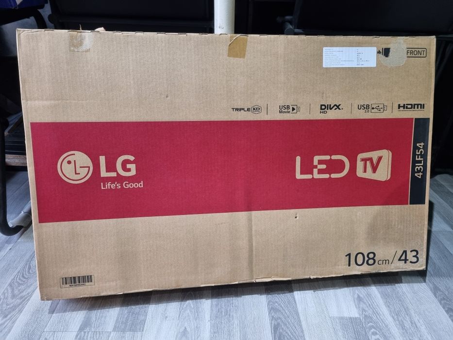 Tv 43 Lg arginal karobka Smart emas