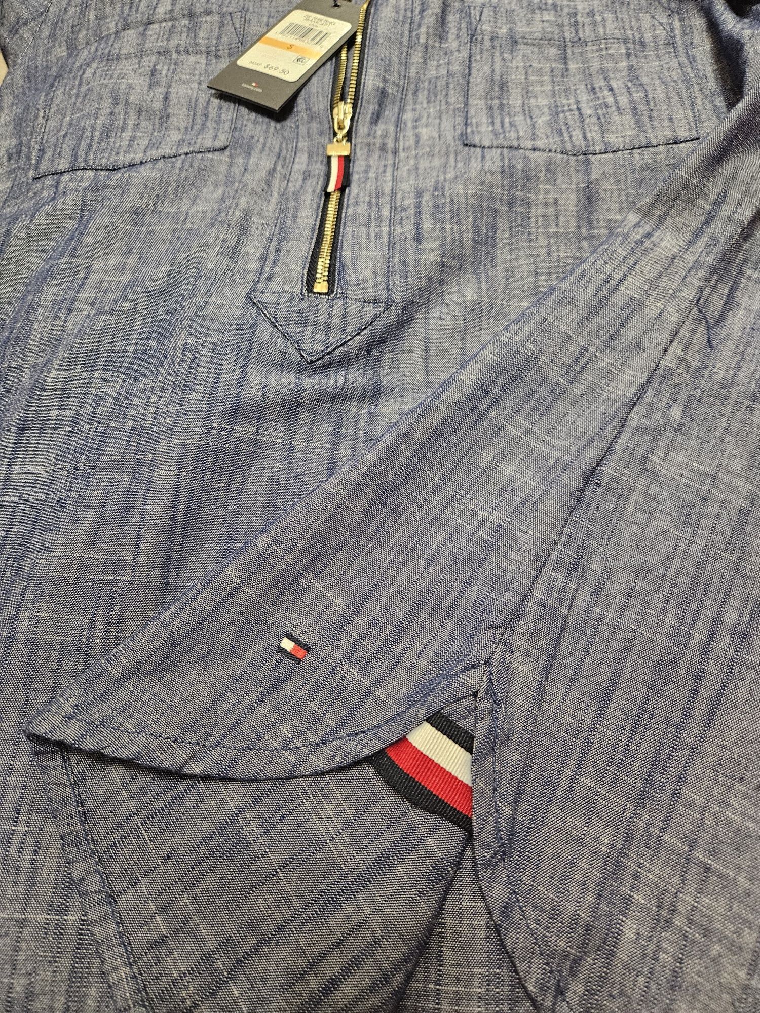 Тънка дънкова риза Tommy Hilfiger НОВА