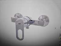 Baterie dus Grohe Start Loop, monocomanda, crom,