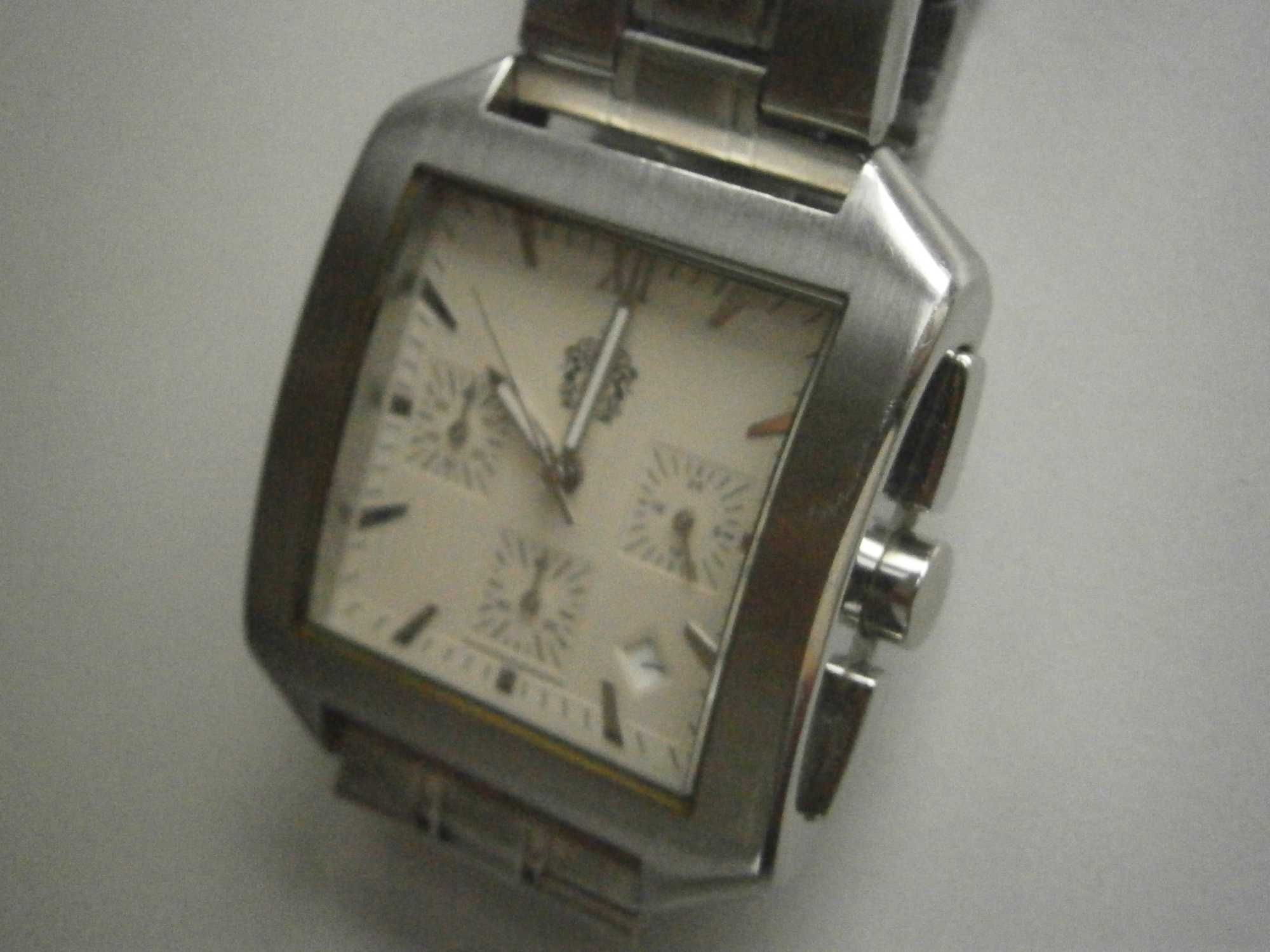 PierCarlo d`Alessio - quartz chronograph, Japan movement, 36x44mm,TOP!