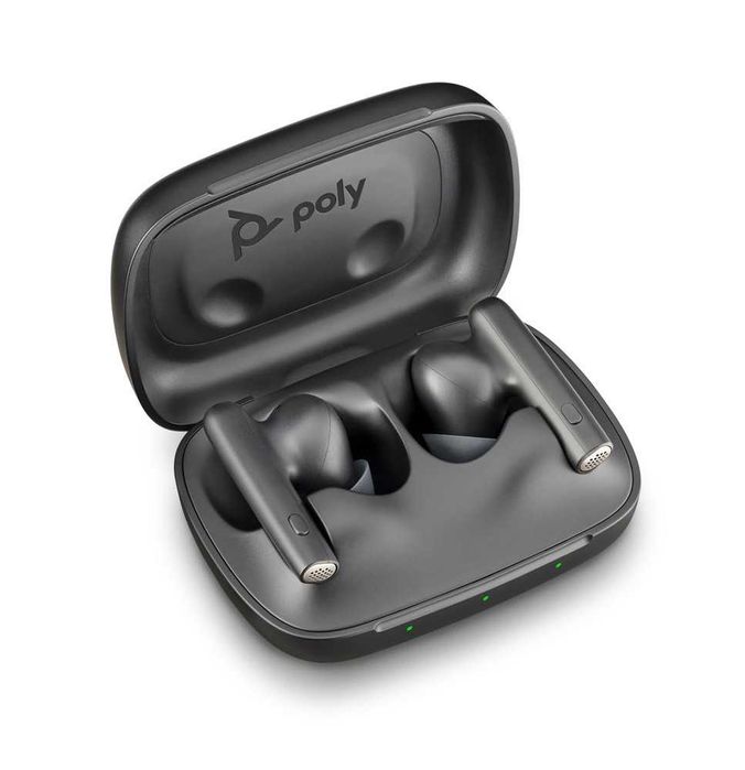 Poly / Plantronics Voyager Free 60 Bluetooth UC Ear Buds + Charge Case