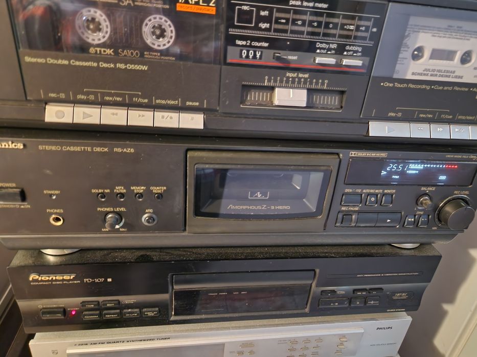 Vand akai 4000ds mk2 deck technics az6