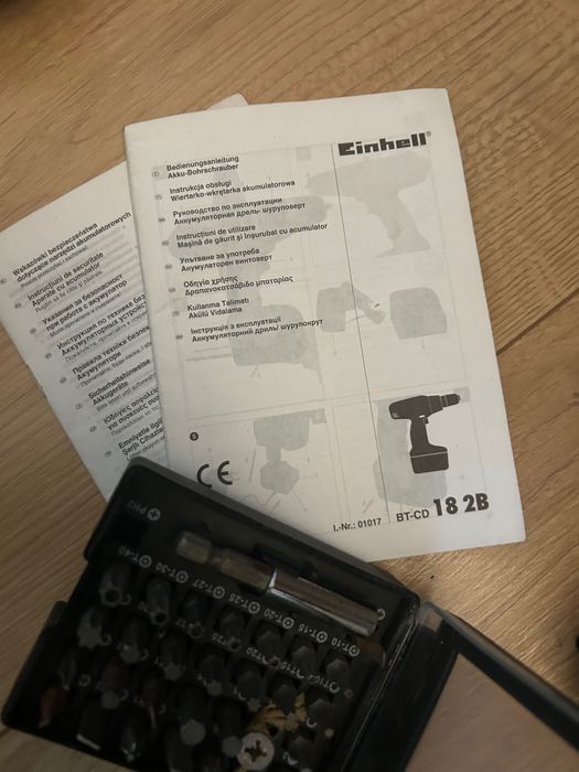 Винтоверт Einhell BT-CD 18 - 18V , 21Nm