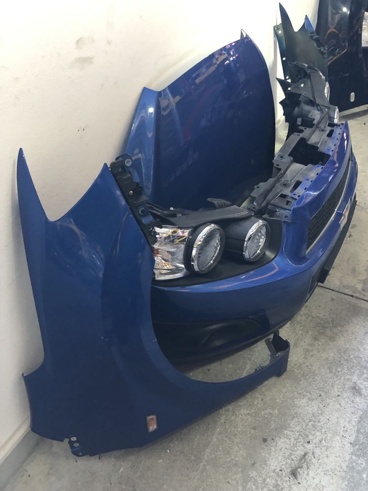 Fata completa Chevrolet Aveo t300 2012-2017 bara capota far aripa
