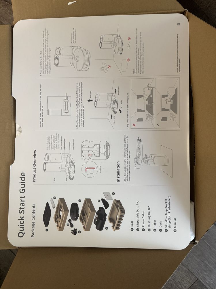 Робот прахосмукачка Roborock S7 MaxV+ Моп и почистваща станция