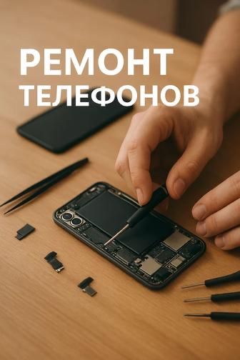 Ремонт телефонов Айфоны, Самсунги, Редми, Оппо и т.д.
