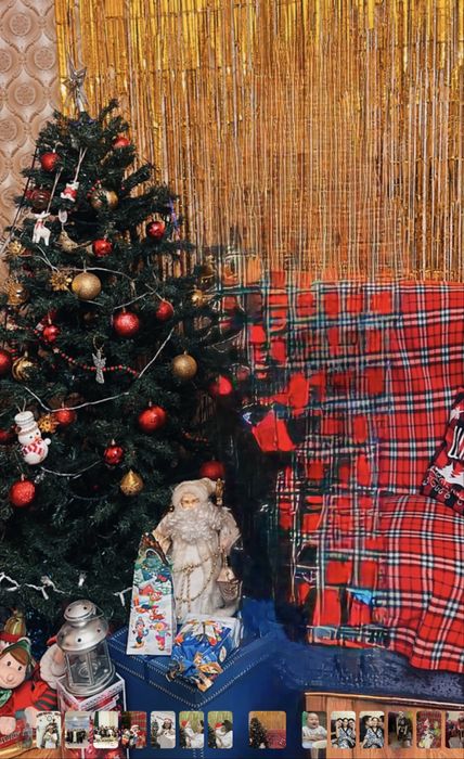 Продам елку в хорошем состоянии 1 метр 50 см