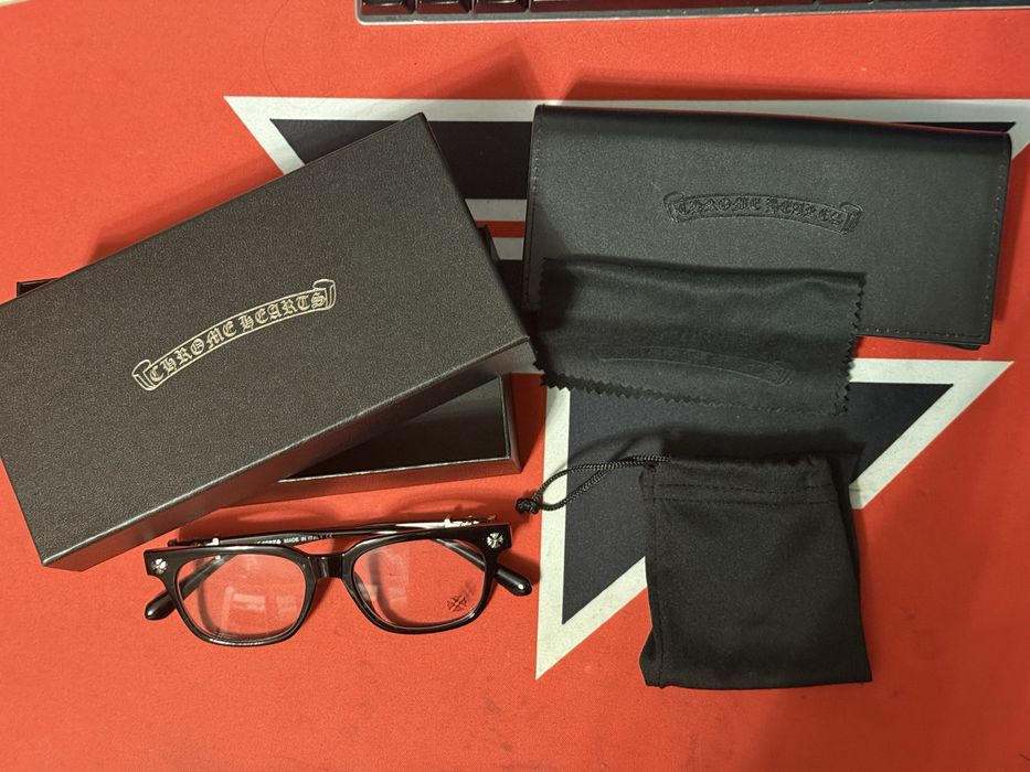 Очки Chrome Hearts (Хром Хартс) полный комплект