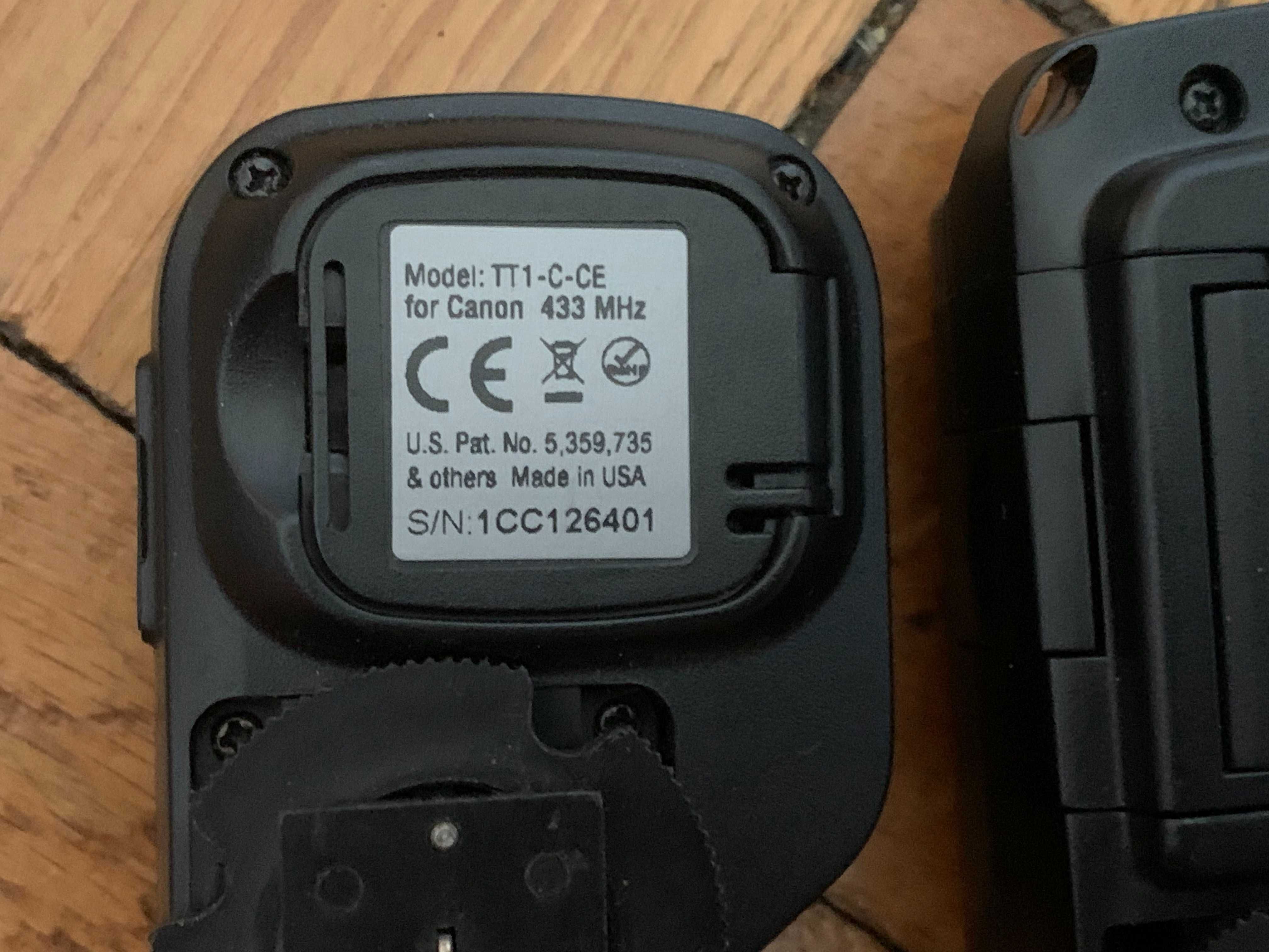 Pocket Wizard FlexTT5 , Mini TT1, AC3 pentru Canon. Kit transmittere