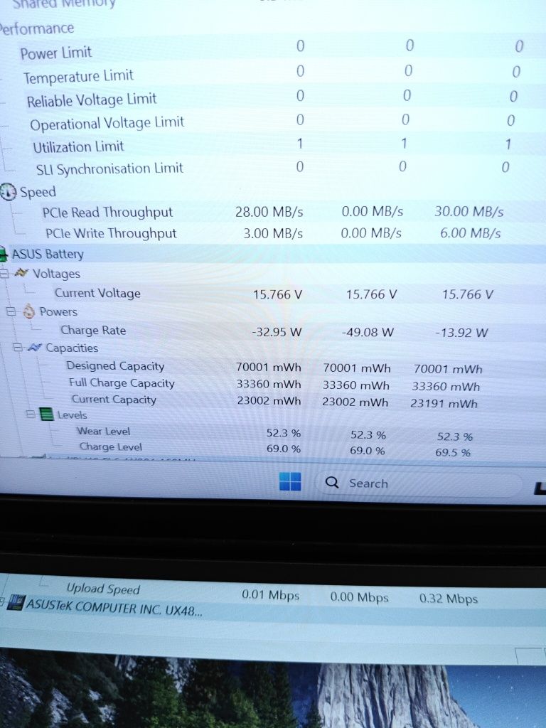 Asus Zenbook Duo UX481F I7/ MX 250 /16 GB / 512GB