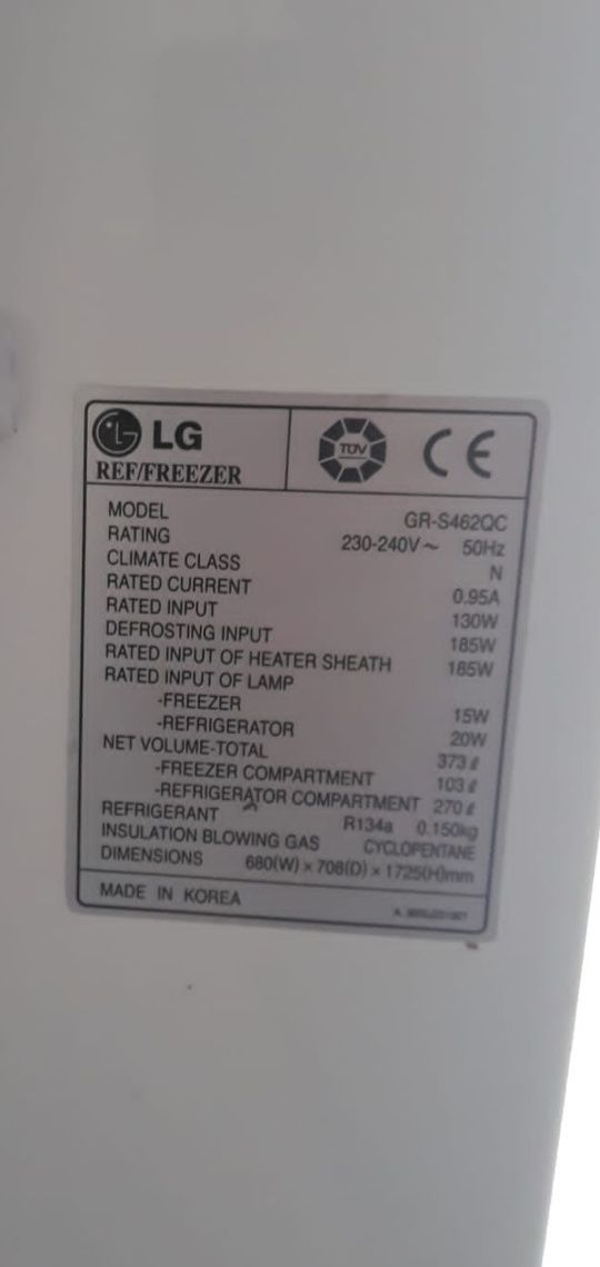 Vand frigider LG-S462 QC