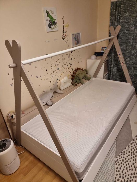 Детско легло, тип палатка 90/200 см