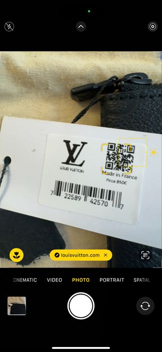 Louis Vuitton-Автентична чисто нова мъжка чанта