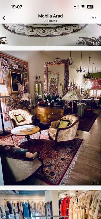 Canapea REGALA din lemn masiv