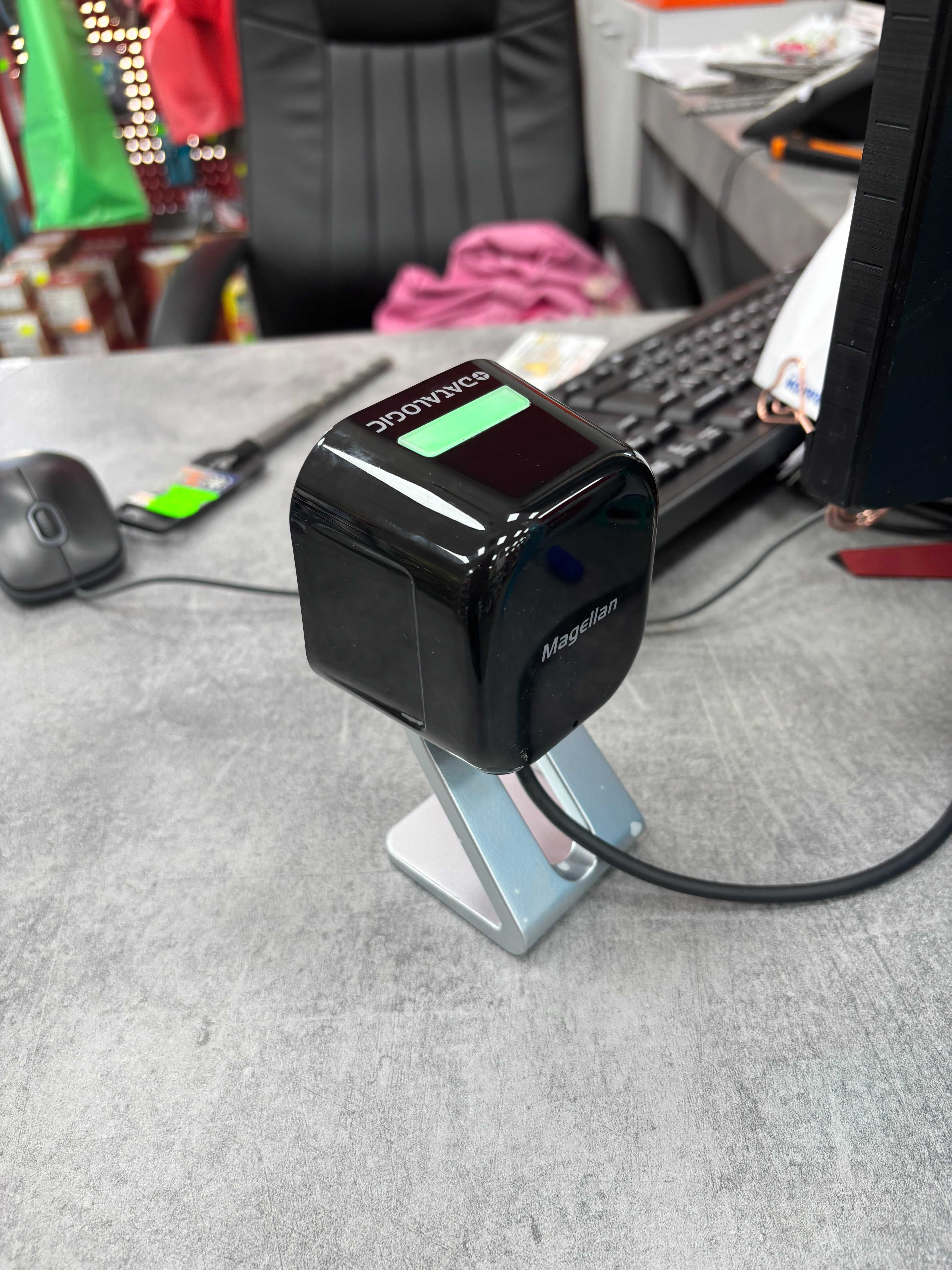 Баркод скенер Datalogic Magellan 1500i четец, 2D, DWM, USB, черен
