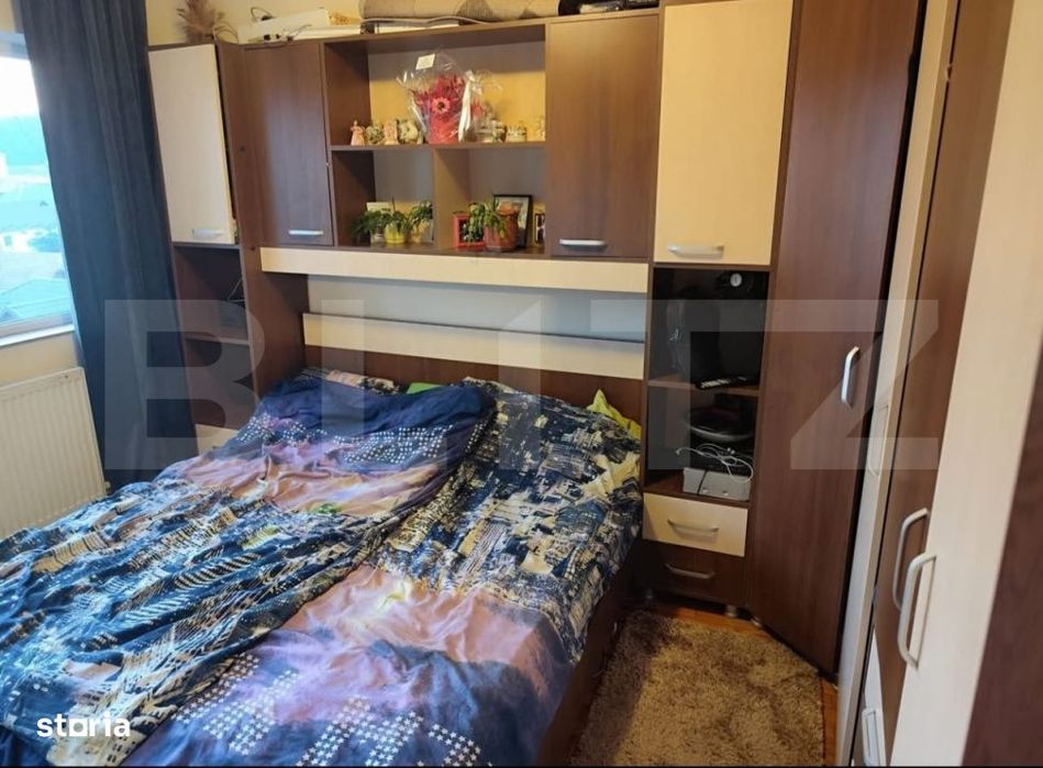 Apartament 2 camere, 38 mp, decomandat, oras Beclean, zona centrala