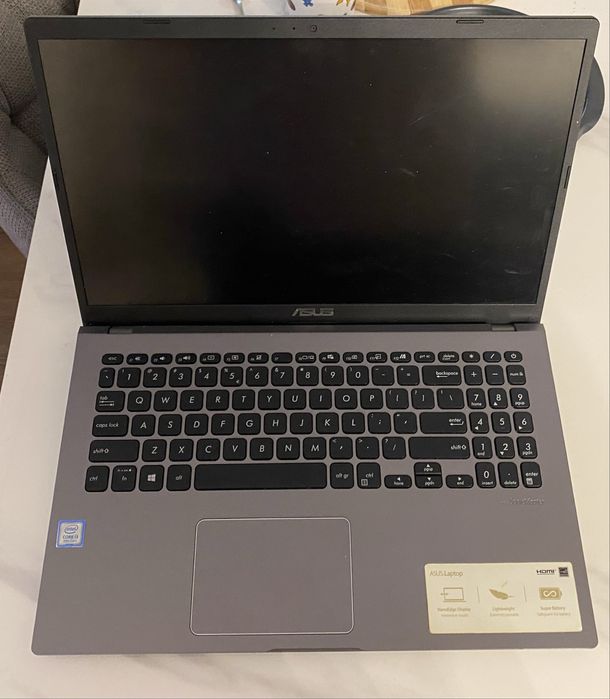 Laptop x509fa 8gb ram 256gb ssd