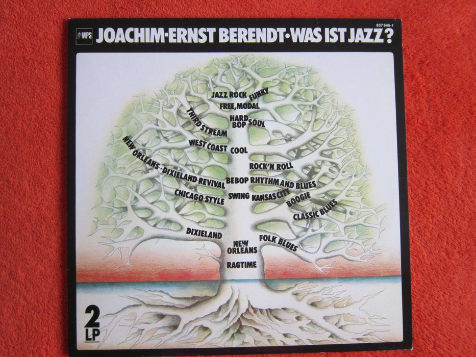 vinil  Joachim-Ernst Berendt - Was Ist Jazz?  made in Germany 1977