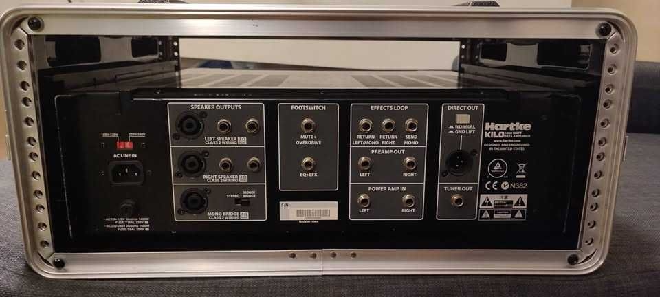 Hartke Kilo 1000w Amplifier + Hard Case