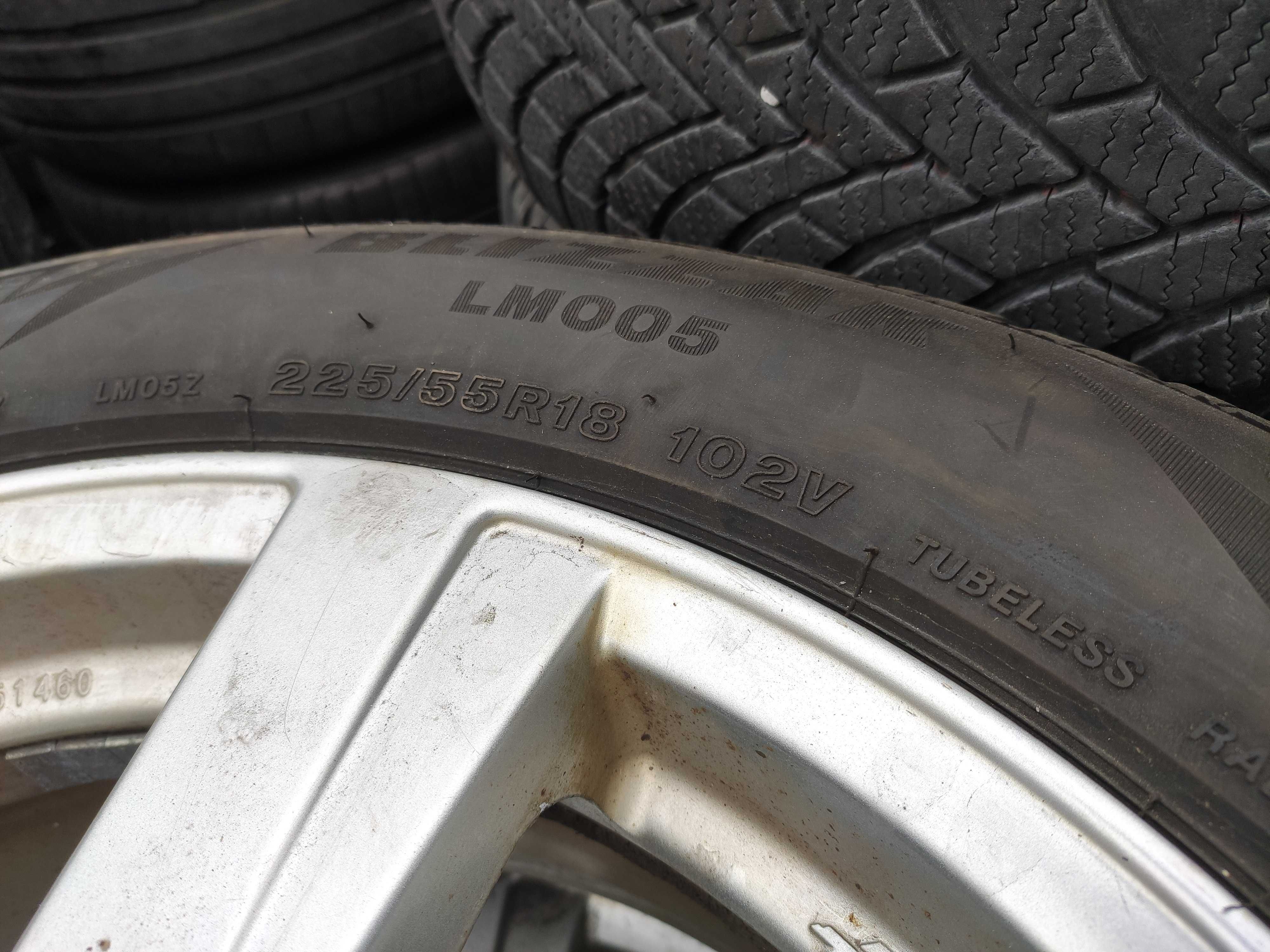 4бр Зимни гуми 225 55 18 - Bridgestone - DOT 2023
