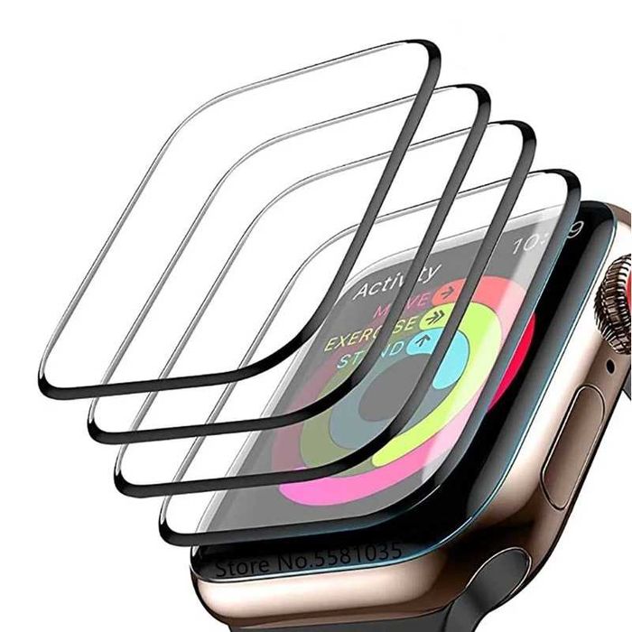 3D извит протектор за Apple Watch 1/ 2/ 3/ 4/ 5/ 6/ 7/ SE