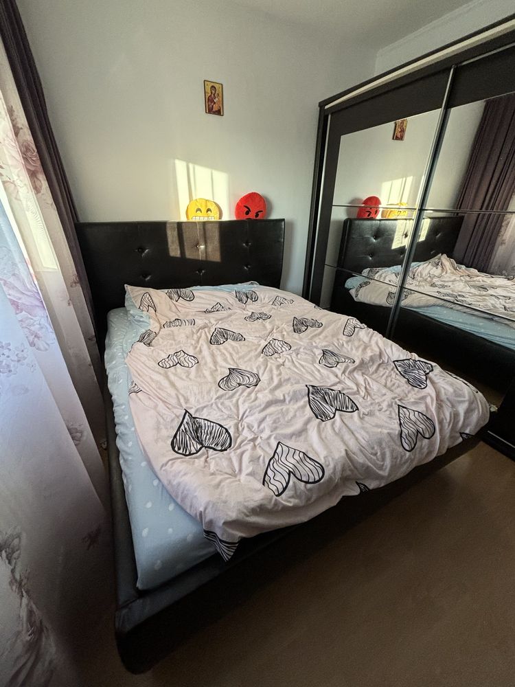 Vand Dormitor Complet Pat+Dressing+Comoada tv