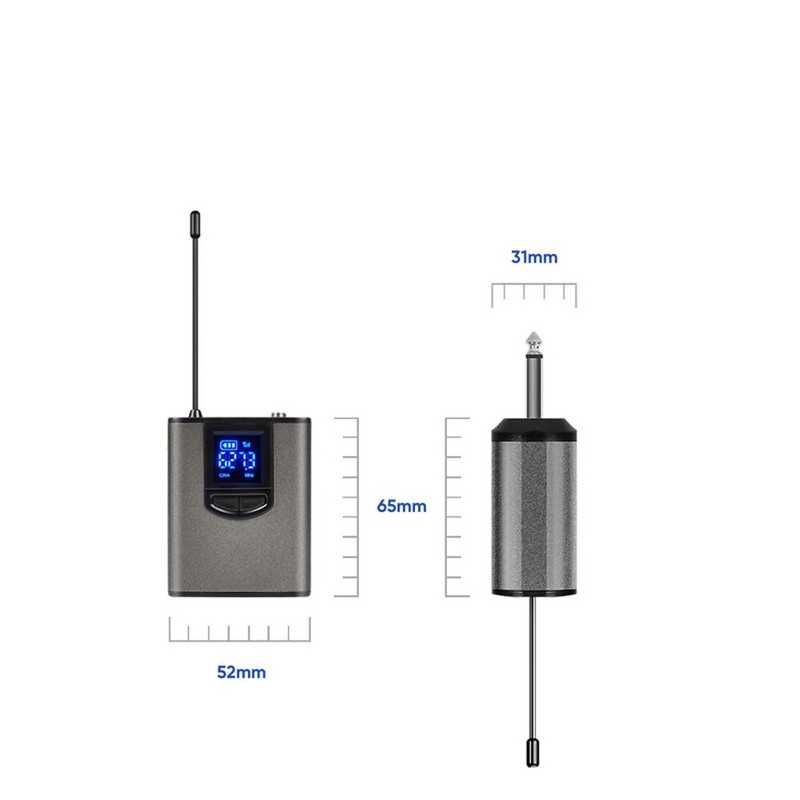 lavaliera fara fir Microfon wireless King Vocal ca Shure Sennheiser