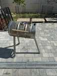 Gratar inox , butoi de bere
