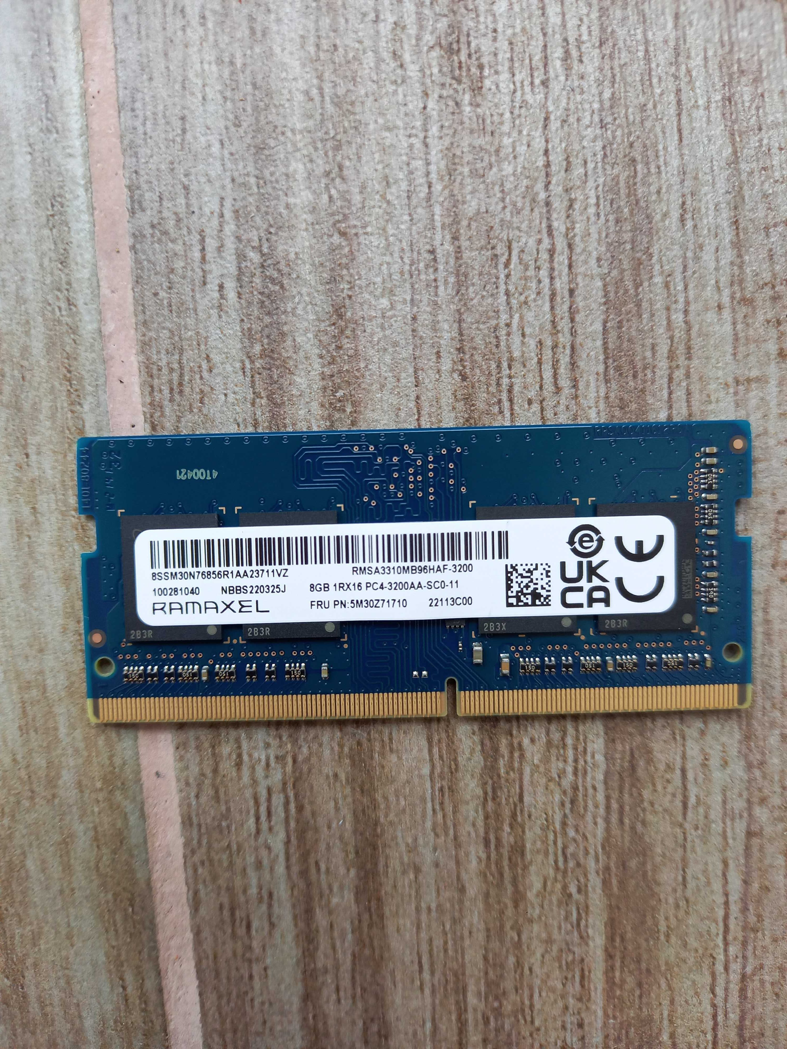 Memorie RAM Laptop 8 GB DDR4 Ramaxel