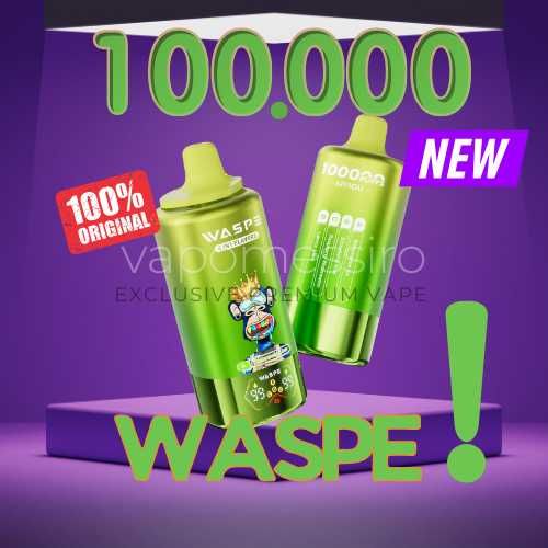 Waspe ! Vape 100.000 Puffuri Display Shadow 4in 1