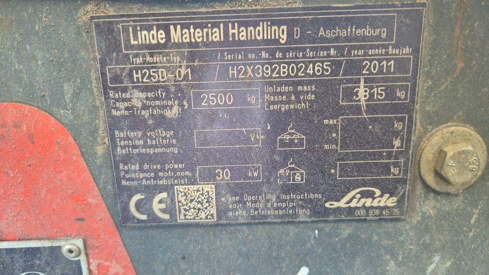 Linde H25D piese sau complet