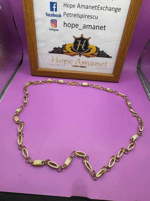 HOPE AMANET P2 - Lant din aur 14K / 11.97 Gr / 31CM