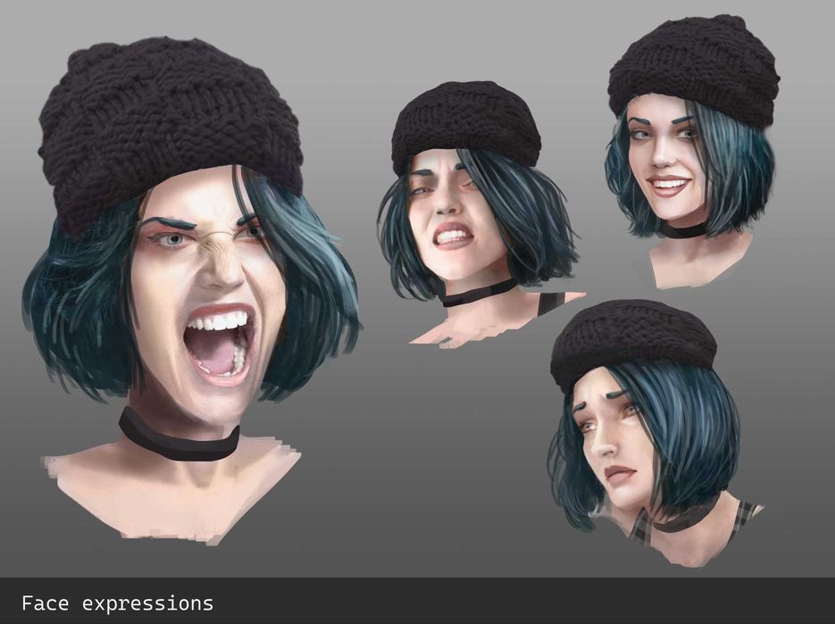 Ofer meditatii concept art / ilustratie digitala / game art