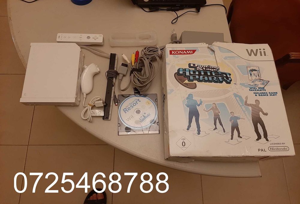 joc nintendo + wii consola accesorii nunceag controler balance board