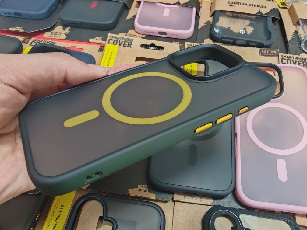 Iphone 16,16 Pro,16 Pro Max,13/14/15,Pro,Max  луксозен гръб Tactical