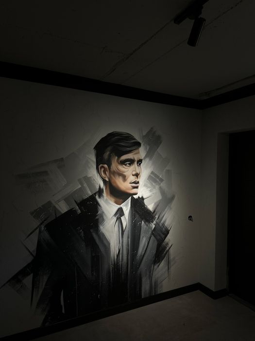 Роспись стен домов, школ, детских садов. Мурал. Картины. Художник.