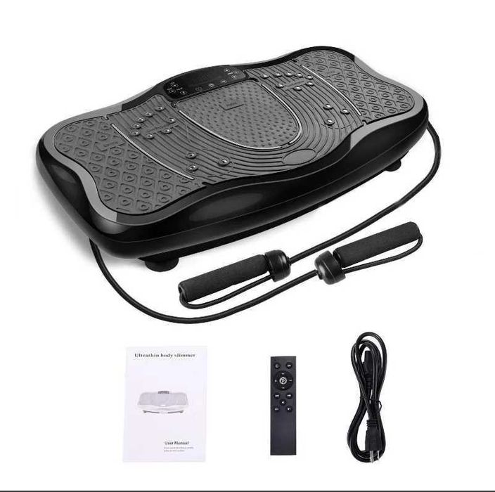 Виброплатформа с эспандером и пультом FitTop (Five Stars FT-V021)