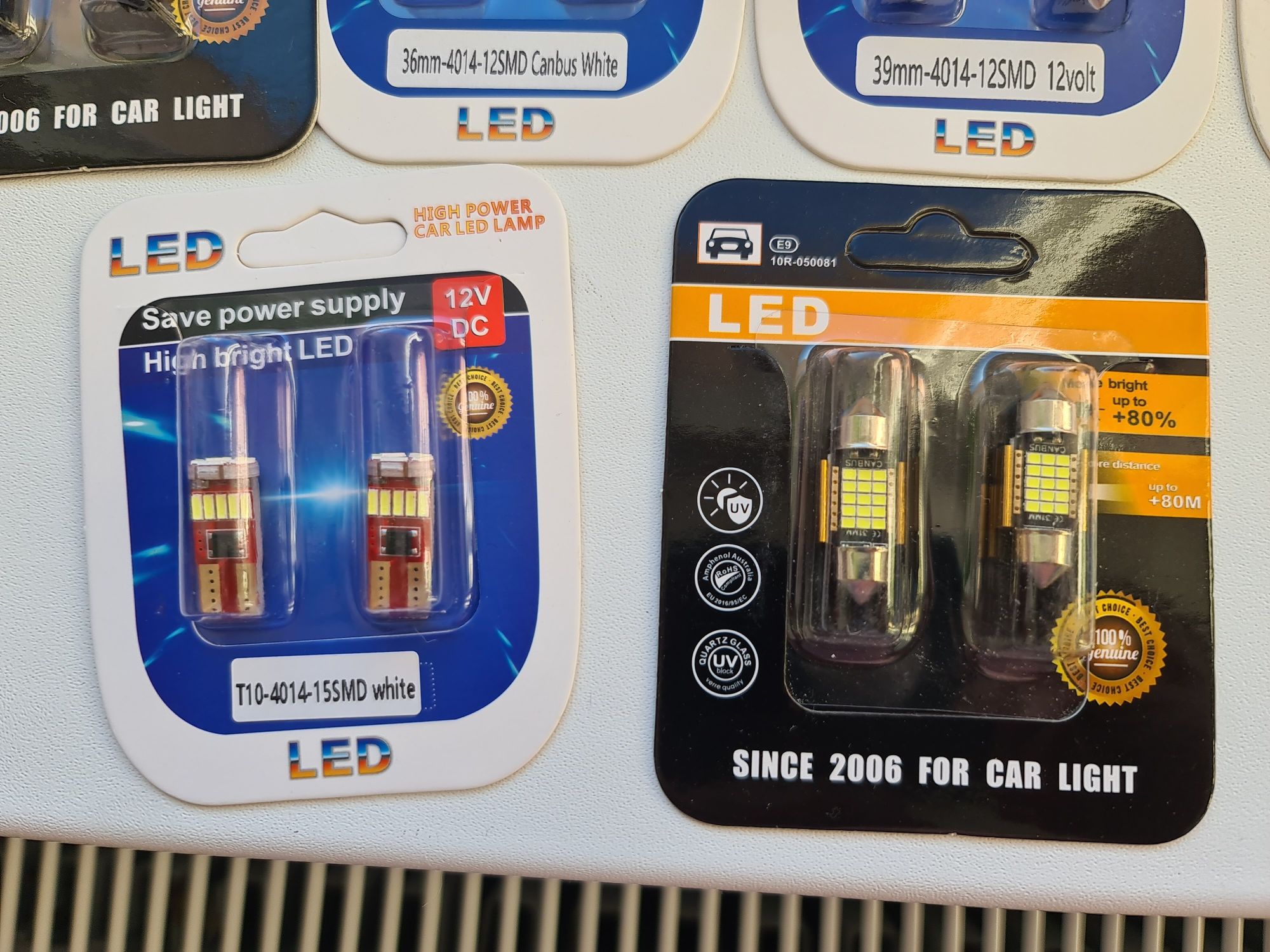 LED interior auto LED T10 SMD, LED SOFIT leduri auto interior