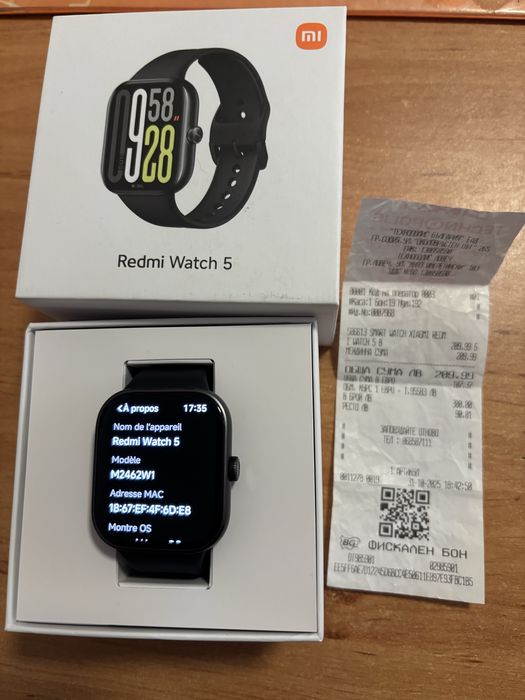 Redmi watch 5-Нов