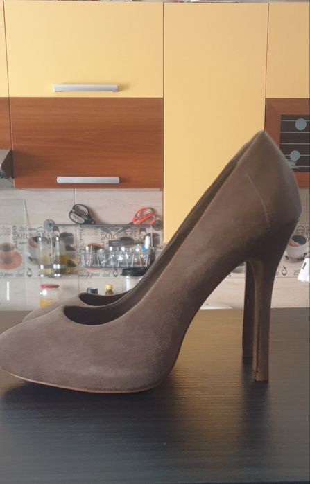 Pantofi piele naturala