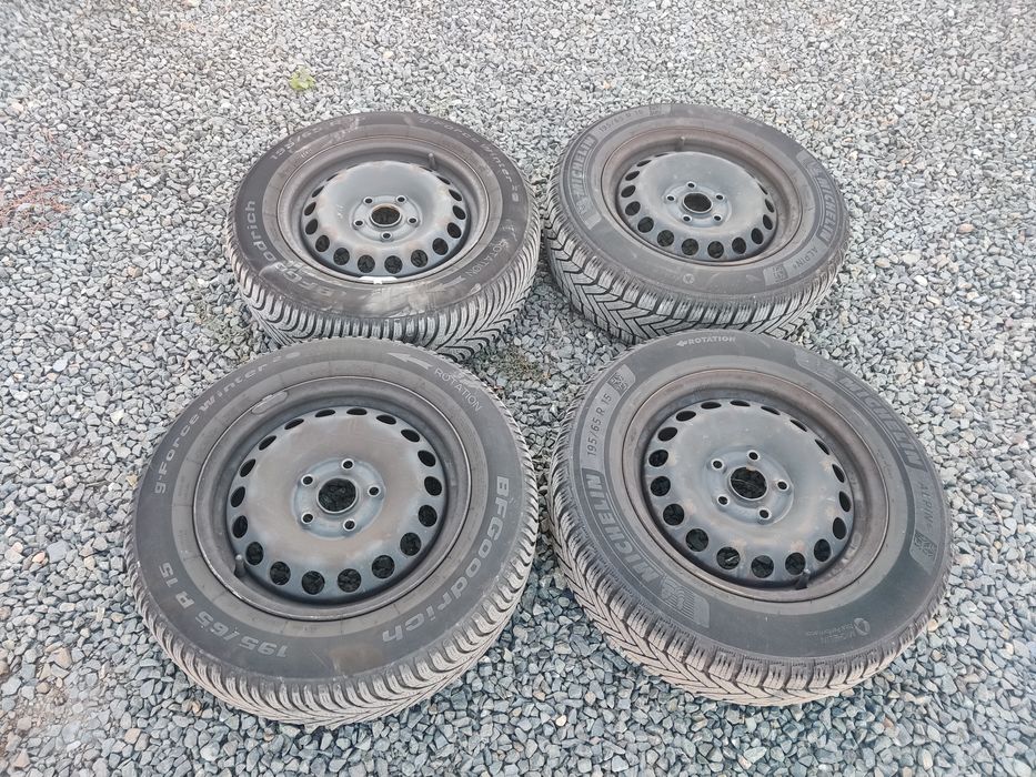 Cauciucuri cu jante 195 65 15 5x112