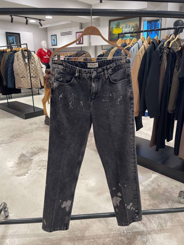 Blugi miu miu gri barbati colectia noua premium