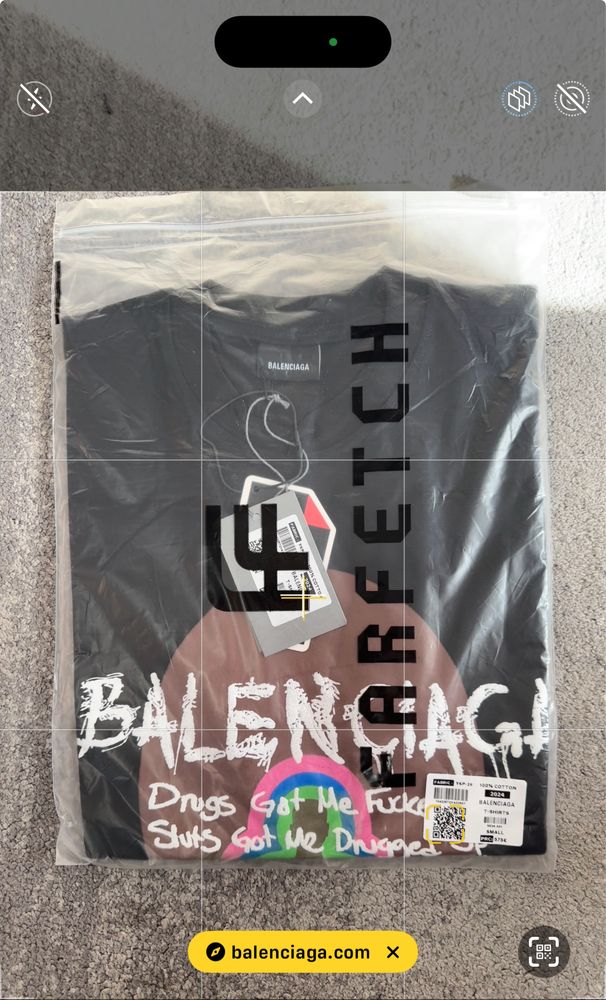 Tricou Balenciaga,Colectia Noua.