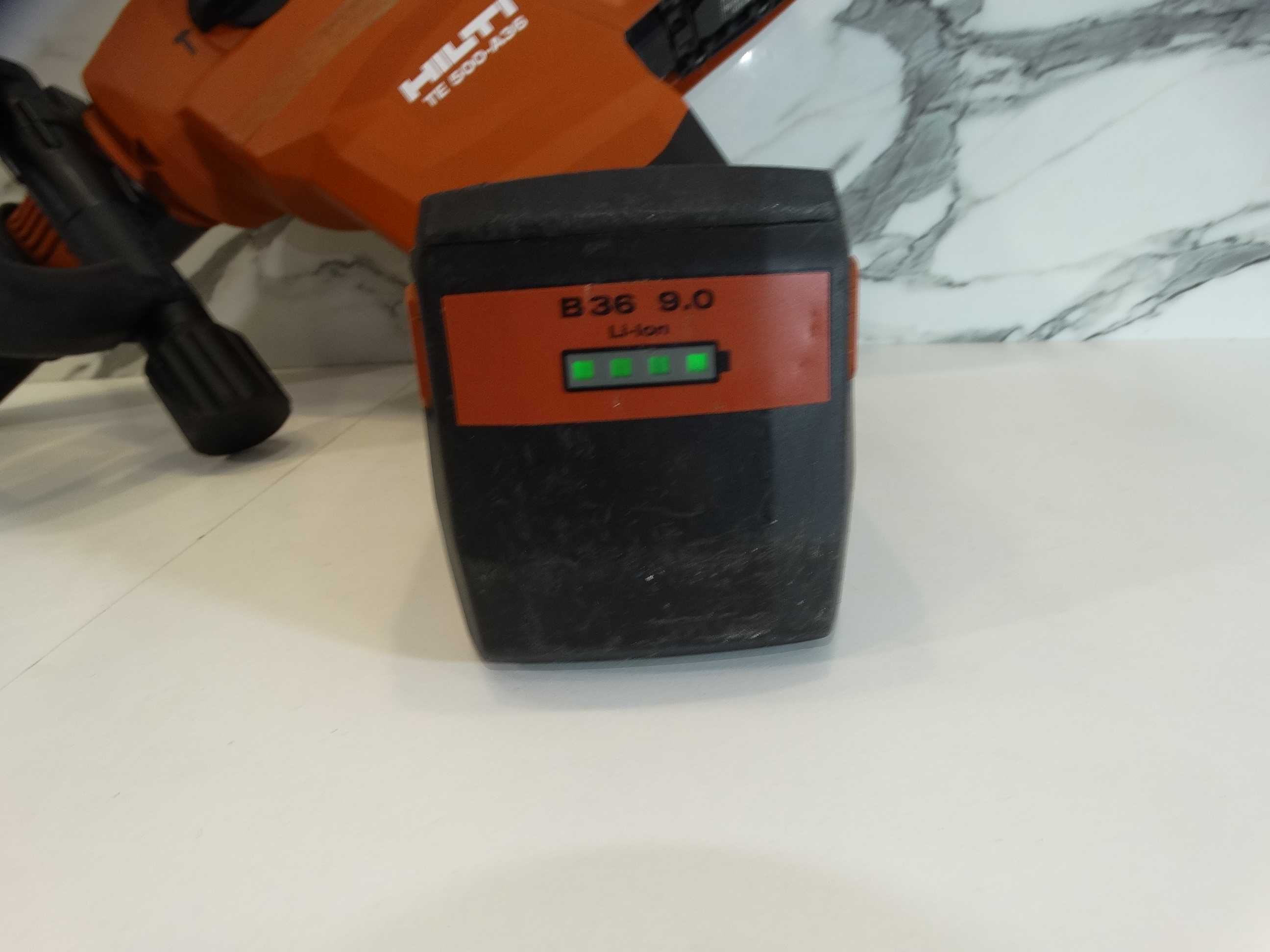 Hilti TE 500 A36 - Акумулаторен къртач - 7.8 J